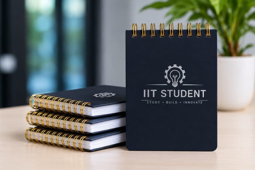 IIT A5 Hardcover Notebook