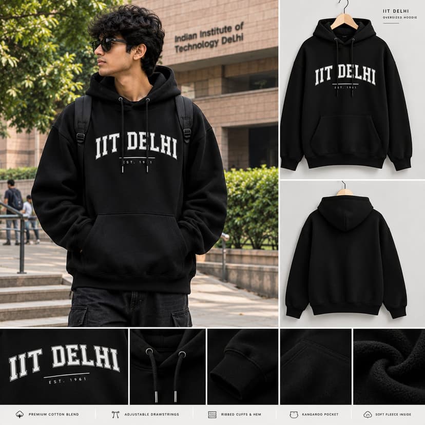 IIT Hoodie (Black)
